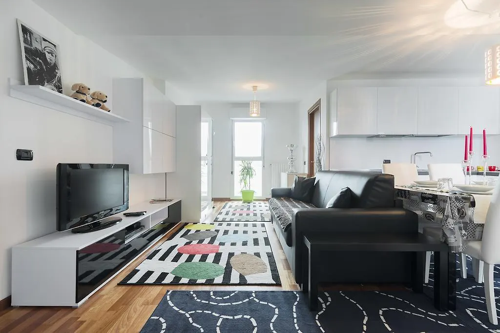 Апартаменты New Luxury Attic Santa Giulia Expo Милан Италия